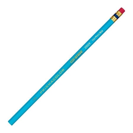 Sanford Sanford Col-Erase Pencils, Blue Lead, Blue Barrel 20028